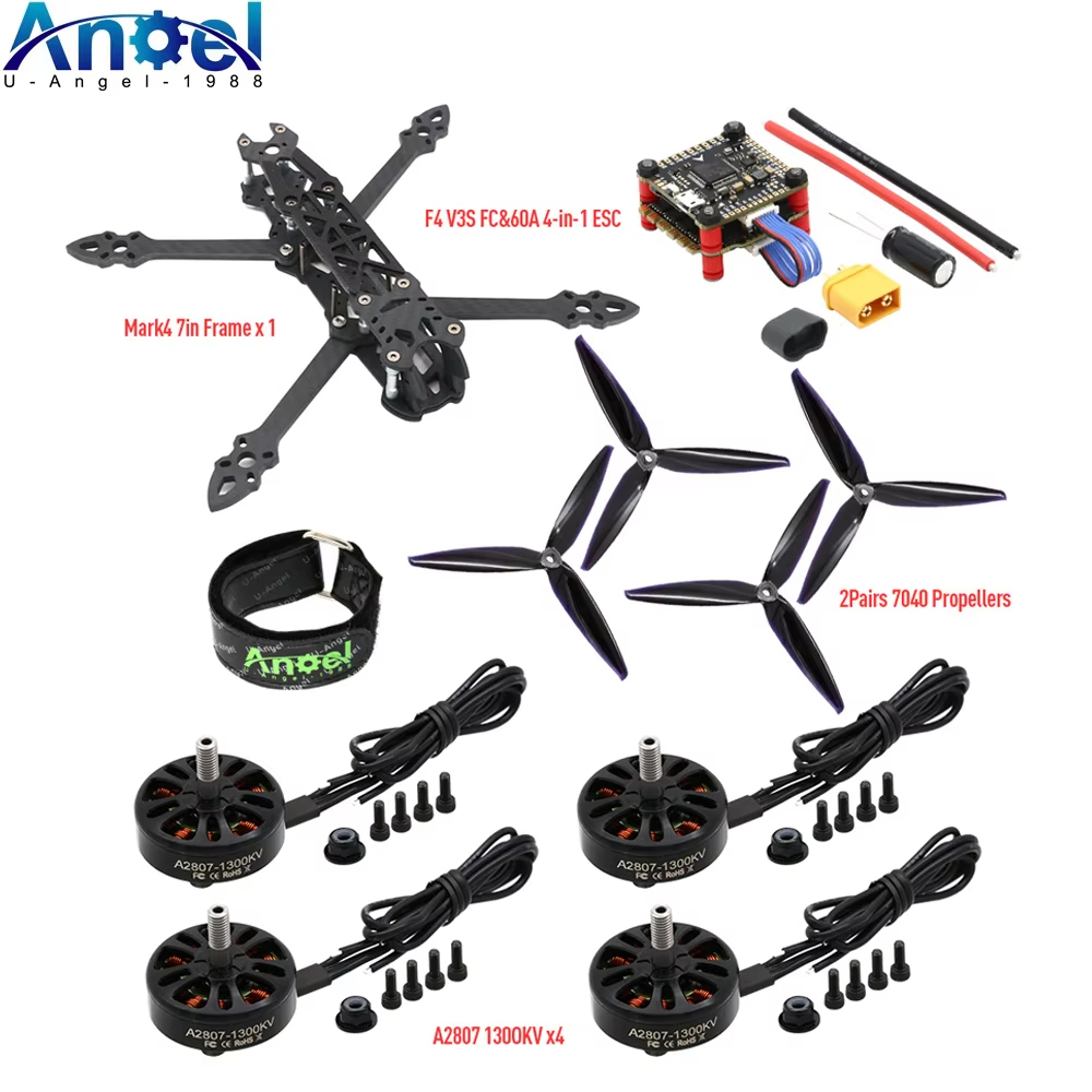 Drone Kit With Camera - Mark4 Mark 4 7 inch 295mm