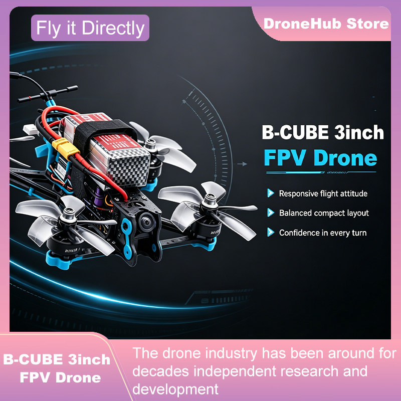 B-CUBE 3 inch FPV Drone Frame  - Drone Kit Racing recensie en prijs