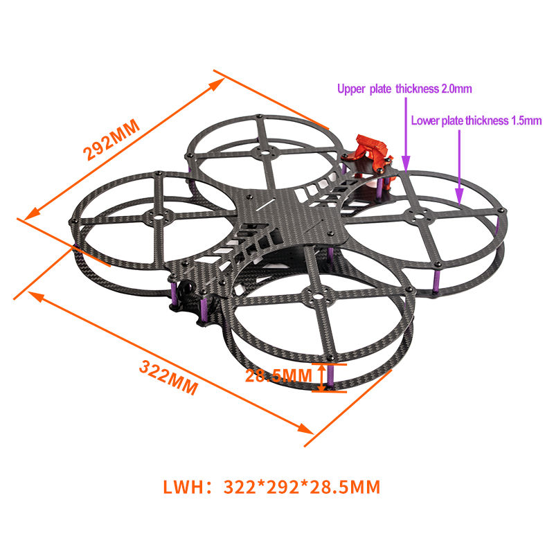 NIEUWE 5 inch AOS Cine O5 EVO  - Drone Kit Racing recensie en prijs